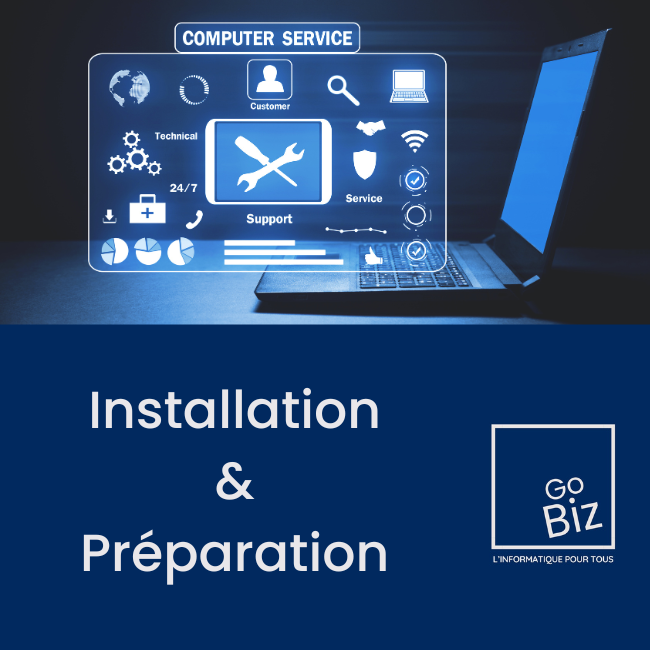 Configuration et préparation d'un ordinateur