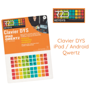 Clavier autocollants colorés KEYDYS pour clavier iPad