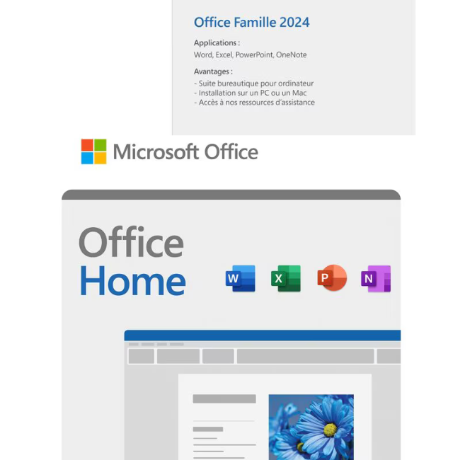 Microsoft Home ou Microsoft Home & Business 2024, Achat définitif pour 1 PC ou Mac – Image 3