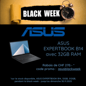 Ordinateur portable ASUS EXPERTBOOK B14 i7|32GB|512GB